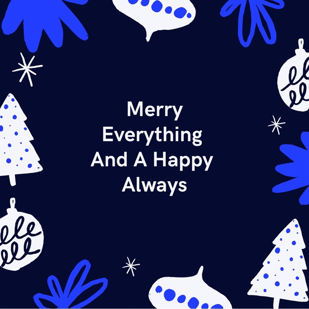 Festive Holiday Greeting Card